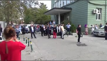 Bursa'da hastane çatısında intihar pazarlığı