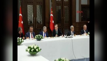 Erdoğan, Beştepe'de 10 Muharrem İftarı düzenledi