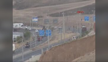 Cizre, Irak sınırında askeri sevkiyat