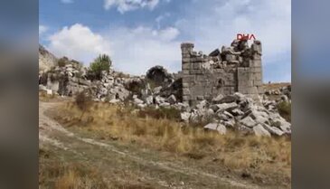 Üniversitelilere Sagalassos Antik Kenti'nde ders