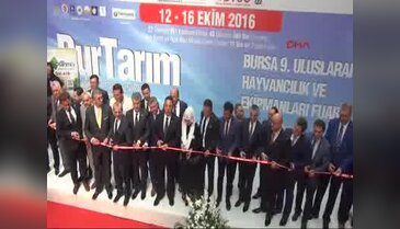 Bursa Tarım Fuarı açıldı