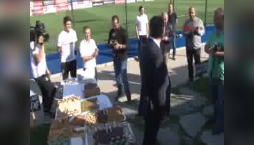 Beşiktaş İkinci Başkanı Ahmet Nur Çebi, basın mensuplarına yenilenen tesisleri gezdirdi - 1