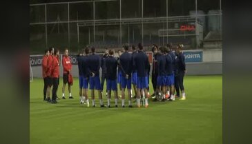 Trabzonspor'da çift antrenman