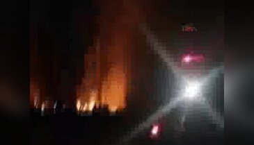 Longoz'da sazlıklar yandı