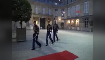 TBMM Başkanı Kahraman, Fransa Senato Başkanı Gerard Larcher görüştü