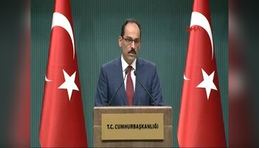 Cumhurbaşkanlığı Sözcüsü İbrahim Kalın açıklamalarda bulundu - 3