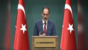Cumhurbaşkanlığı Sözcüsü İbrahim Kalın açıklamalarda bulundu - 4