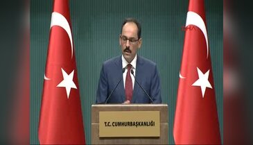 Cumhurbaşkanlığı Sözcüsü İbrahim Kalın açıklamalarda bulundu - 5