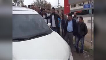 Müteahhit ile okul sahibi arasındaki tartışmaya polis müdahalesi