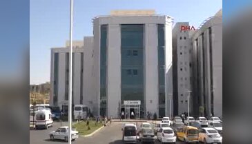 Harran Üniversitesi Hastanesi'nde tatbikat