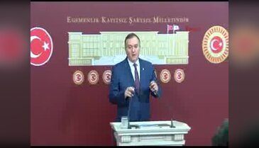 MHP'li Akçay, Meclis'te düzenlediği basın toplantısında konuştu - 1