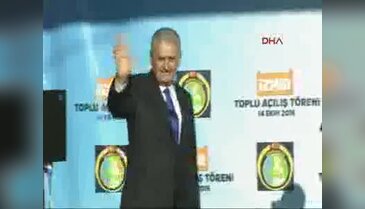Başbakan Binali Yıldırım toplu açılış törenine katıldı - 1