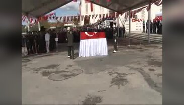 Şehit Piyade ER son yolculuğuna uğurlanıyor