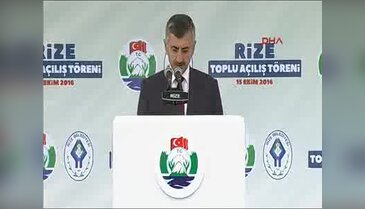 Cumhurbaşkanı Erdoğan Rize'de Toplu Açılış Töreninde konuştu - 3