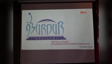 Burdur'da İl Koordinasyon Kurulu toplandı