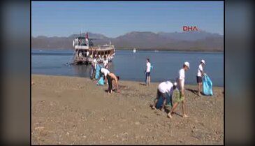 Caretta caretta'yı yakmışlar