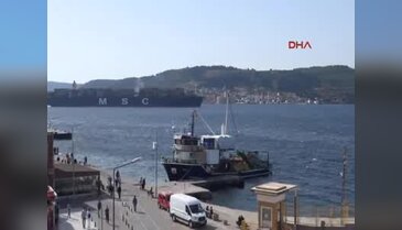 Çanakkale Boğazı'ndaki ulaşıma dev gemi ayarı