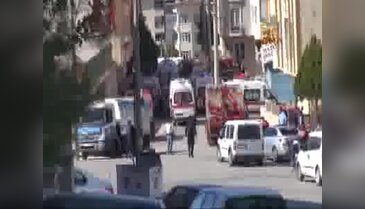 Gaziantep'te hücre evi baskınında patlama!
