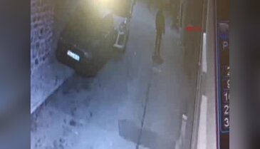Bursa'da otomobili 7 dakikada böyle çaldı