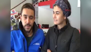 Isparta'da motosikletli düğün konvoyu