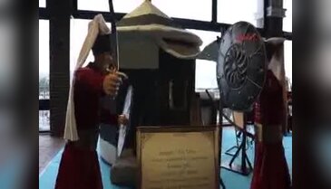 Çocuklar Osmanlı kıyafeti giyip sultan ve şehzade oldu