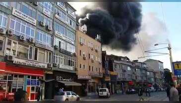 Bursa Uluyol'da korkutan yangın!
