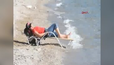 Bodrum'da ekim ayında yazı yaşadılar