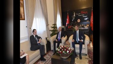 Kılıçdaroğlu, Fransa Büyükelçisi Fries'la görüştü - 1