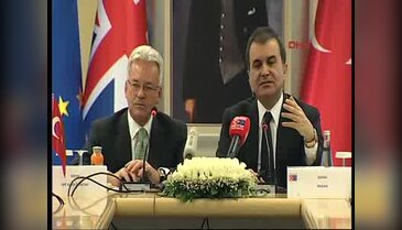 AB Bakanı Ömer Çelik, İngiliz Bakan Duncan ile ortak basın toplantısı düzenledi - 2
