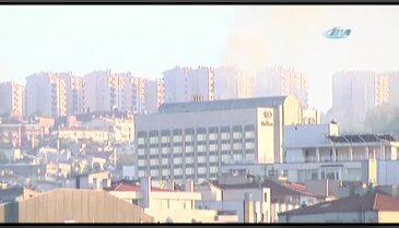 Ankara Hilton Otel'de yangın