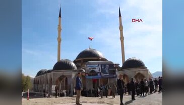 MAKÜ Camii'nde ilk namaz