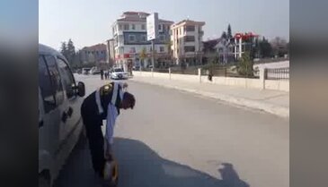 Düzce'de şüpheli çanta paniği