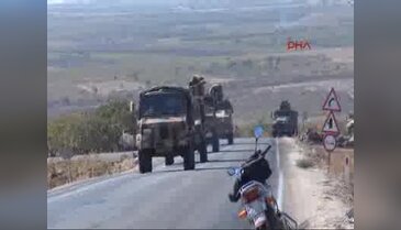 Kilis sınırına araç ve personel sevkiyatı