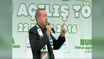 Cumhurbaşkanı Recep Tayyip Erdoğan Bursa Demokrasi Meydanı'nda konuştu - 3