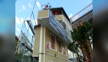 Bursa'da İstanbul Caddesi'ndeki görüntü kirliliğini önleme çalışması yapılıyor