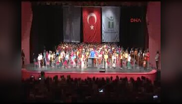 Çocuk Senfoni Orkestrası'ndan Cumhuriyet konseri
