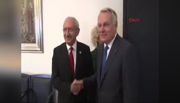 Kılıçdaroğlu, Fransa Dışişleri Bakanı Ayrault ile görüştü