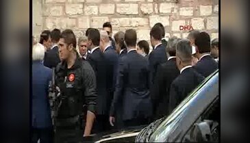 Cenaze törenine Cumhurbaşkanı Erdoğan da katıldı - 1