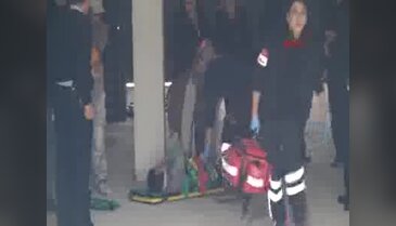 4'üncü kattan düşen inşaat işçisi yaralandı