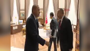 Cumhurbaşkanı Erdoğan TOBB heyetini ağırladı