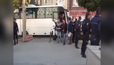 FETÖ şüphelisi 12 polis adliyeye sevk edildi