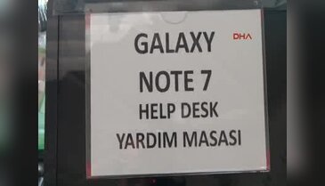 Galaxy Note 7'ler için havalimanlarında destek noktaları açıldı