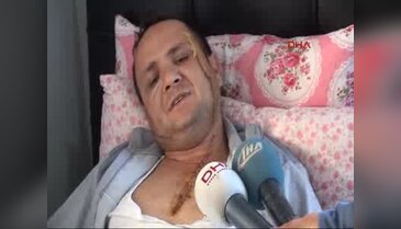 Hırsızlık suçlamasına karşı falçatalı saldırı