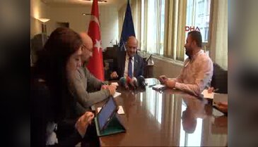 Bakan Işık'ın NATO röportajı - 1