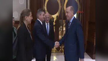 Cumhurbaşkanı Erdoğan, Polonya Ulusal Meclis Başkanı Kuchcinski'yi kabul etti