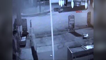 Balıkçıdaki balık hırsızlığı güvenlik kamerasında