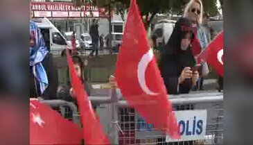Vatan Caddesi'nde 29 Ekim töreni