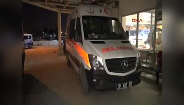 112 personeli yardım ettiği yaralının saldırısına uğradı