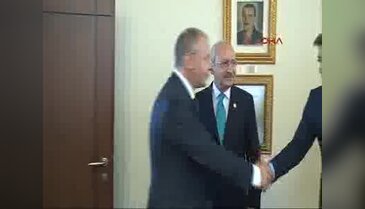 Kılıçdaroğlu, PES Başkanı Stanişev'le görüştü