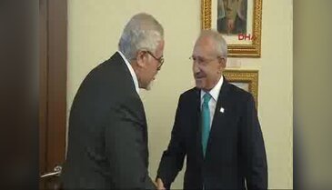 Kılıçdaroğlu, Adalet Partisi Genel Başkanı ve üyeleriyle görüştü